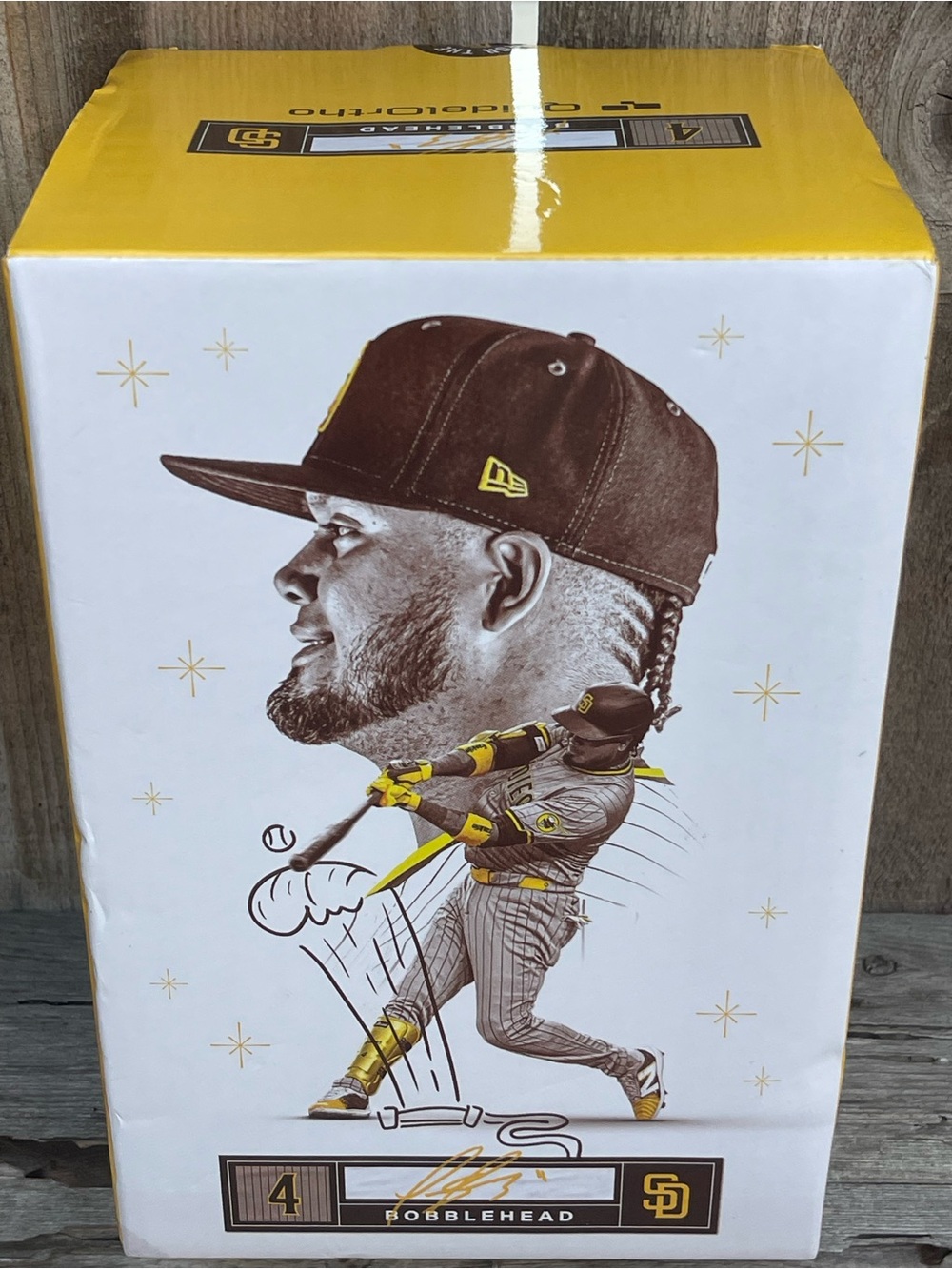 San Diego Padres Luis Arraez La Regadera The Sprinkler Bobblehead MLB NIB